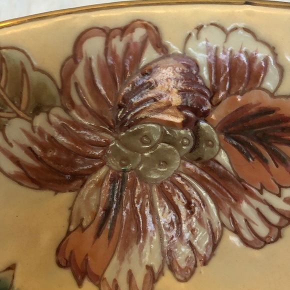 Vintage Enameled Bowl Andrea by Sadek Decorative Bowl - Picture 5 of 14